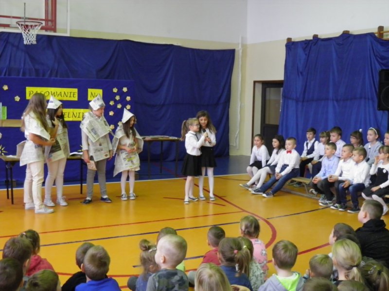 Pasowanie na ucznia klasy I.